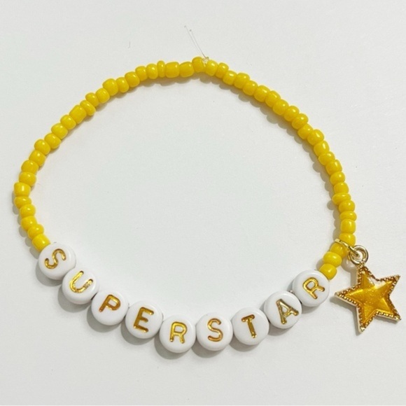 Taylor Swift Eras Tour Friendship Bracelet Superstar Fearless - Picture 1 of 2